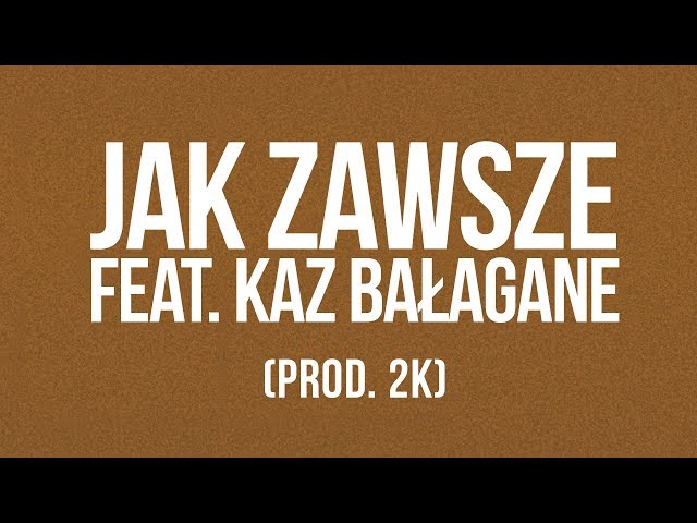 Frosti Rege feat. Kaz Bałagane - Jak zawsze (audio)