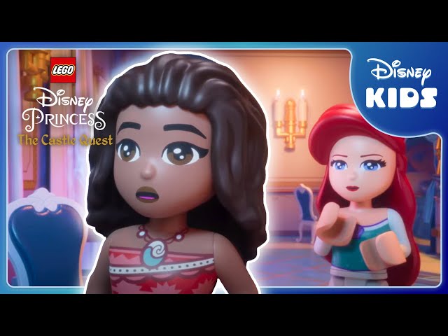 Moana’s Mighty Moments in LEGO Disney Princess: The Castle Quest 🏝️ | Disney Kids