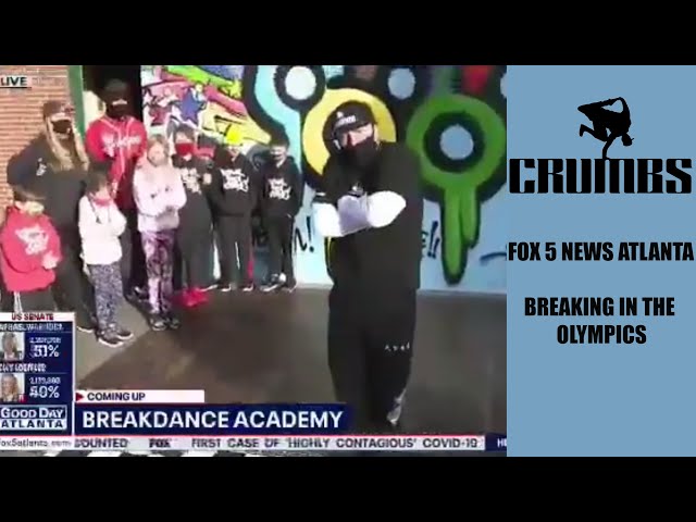 FOX 5 NEWS ATLANTA | Breaking Olympics Talk & Demo | Bboy Crumbs | January 2021
