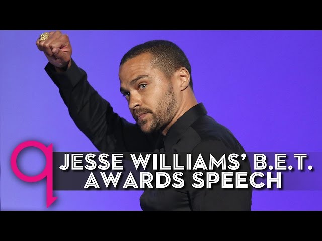 Jesse Williams' passionate BET Awards speech