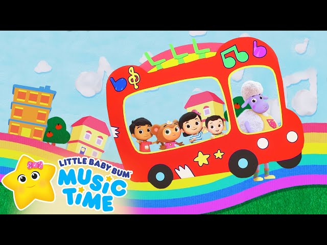 Wheels on The Bus | Little Baby Bum Music Time | Netflix Original