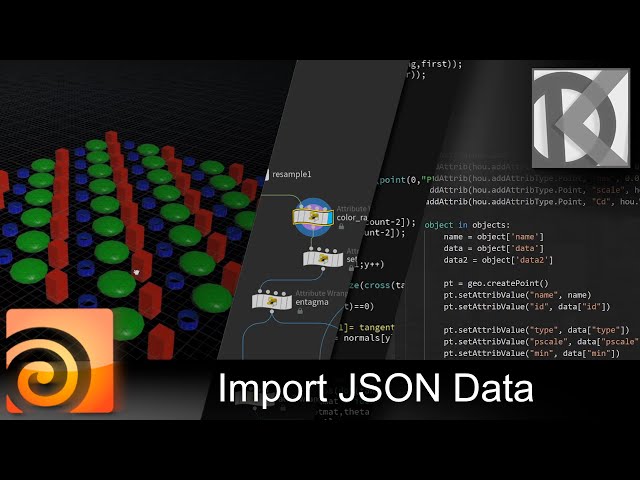 How to Import JSON Data into Houdini