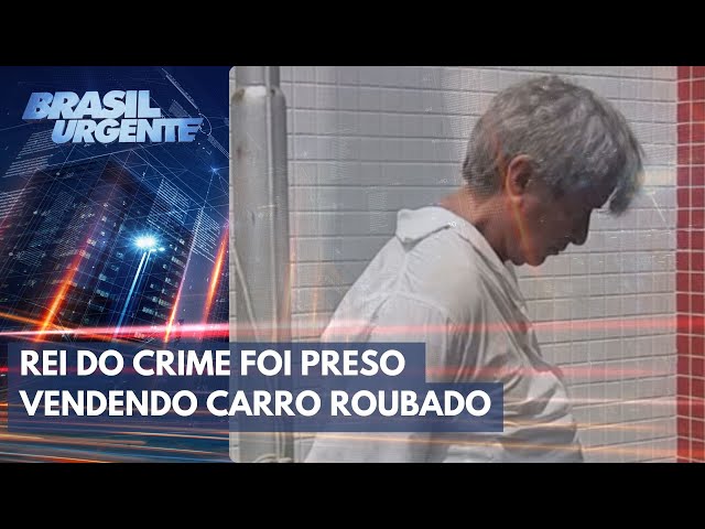 'Rei do Crime': homem com 77 passagens volta para cadeia | Brasil Urgente