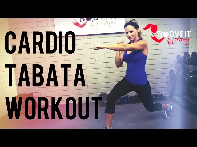 30 Minute Cardio Tabata Workout to Burn Calories and Blast Fat!