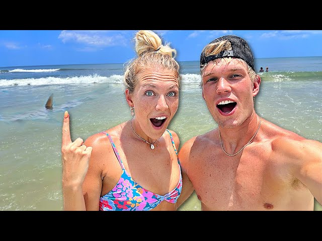 WE WENT TO THE MOST DANGEROUS BEACH IN FLORIDA *SHARK BITE CAPITAL*