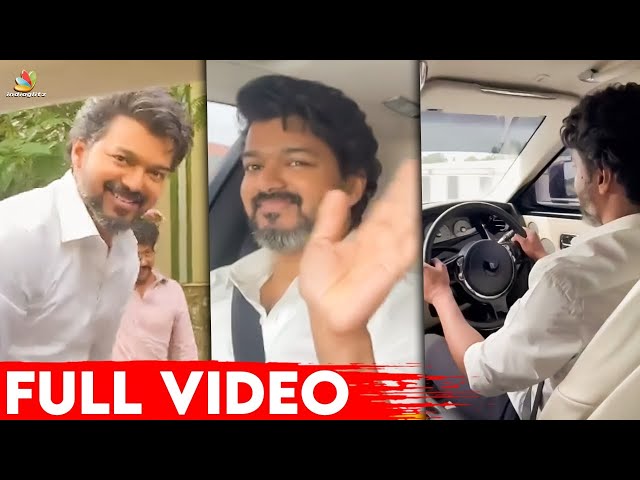 தளபதி Car Ride - ல் Nelson ஐ கலாய்த்த pooja - Beast | Thalapathy Car Ride | Vijay