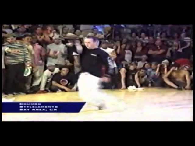 Bboy Crumbs | Battle Highlights | Red Bull "Lords Of The Floor" 2001 (Seattle, WA)