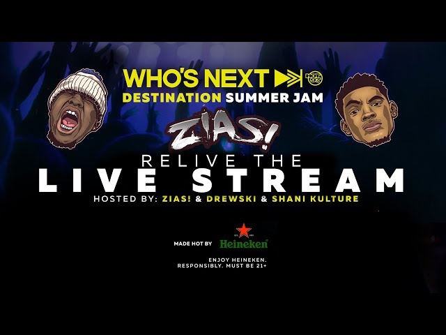 Who's Next | Destination Summer Jam Live Stream