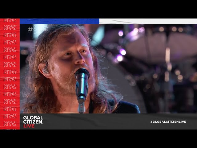 The Lumineers Perform New Single "BRIGHTSIDE" Live in LA | Global Citizen Live