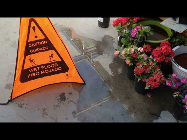 The Danger of Wet Floors
