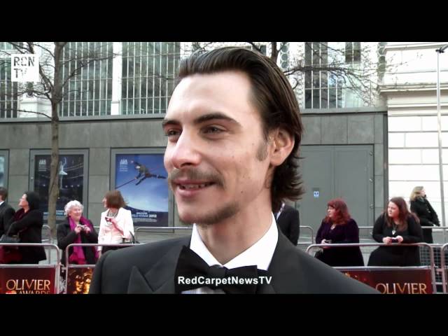 Harry Lloyd Interview - Olivier Awards 2012