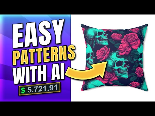 Create & Sell Ai Patterns w/ Midjourney & Printify (Etsy Print on Demand)