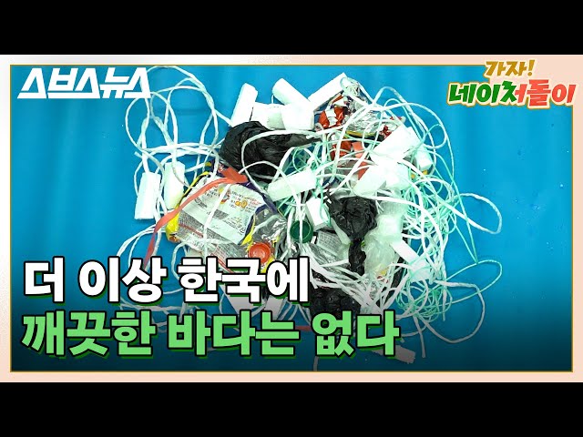 보고 멘탈 나간 한국 바다 쓰레기 보고서 feat. K-씨스피라시 / [네이처돌이EP.5] 스브스뉴스