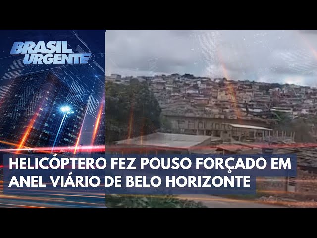 Comandante Hamilton comenta pouso forçado de helicóptero da PRF | Brasil Urgente