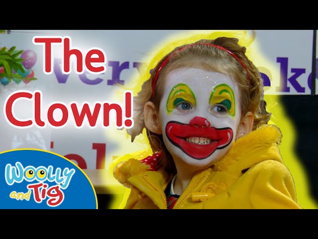@WoollyandTigOfficial- Woolly and Tig - The Clown! | Full Episode | Kids TV Show | Toy Spider