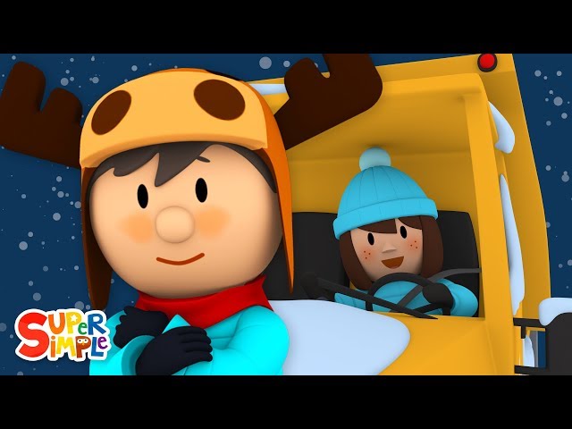 Sarah's Snow Plow Is Frozen Stuck | Carl's Car Wash | Cartoons for Kids