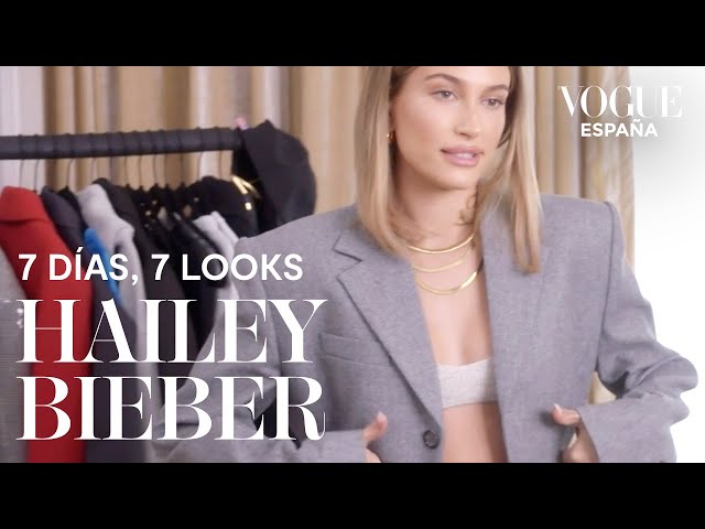 Los estilismos que Hailey Bieber se pone en una semana | 7 días, 7 looks | VOGUE España