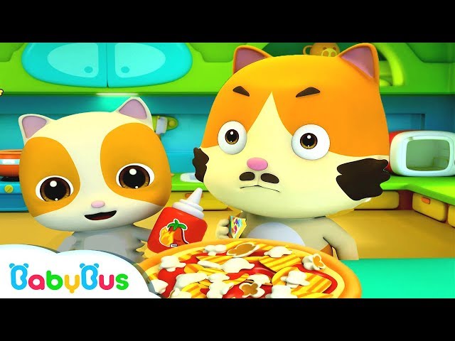 Baby Kitten's Special Pizza | Food Song | Nursery Rhymes | Kids Songs | Baby Cartoon | BabyBus