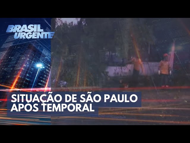 Capitão do Corpo de Bombeiros atualiza situação de São Paulo | Brasil Urgente