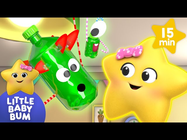 Five Green Bottles | Counting songs | Little Baby Bum