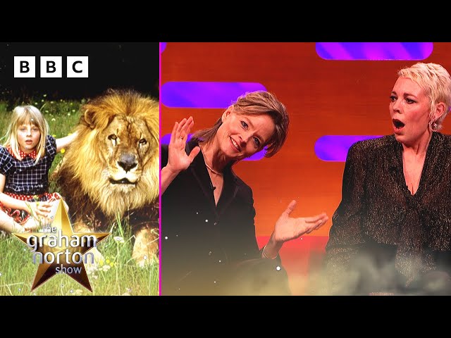 Jodie Foster's lucky lion escape! | The Graham Norton Show - BBC