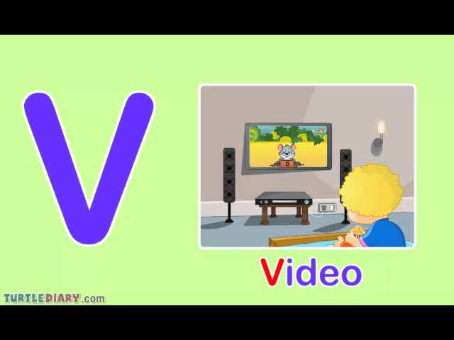 What Words Start With Letter V? *Words For Toddlers*