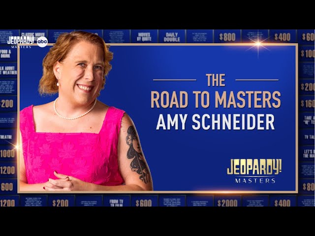 The Road to Masters: Amy Schneider | Jeopardy! Masters | JEOPARDY!