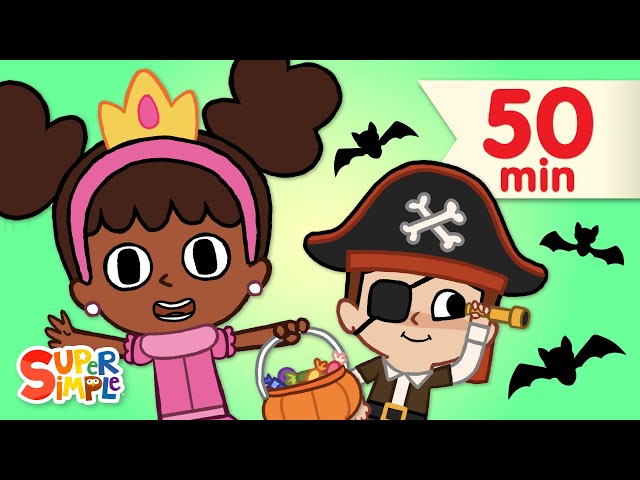 Hello, Trick Or Treat? | + More Halloween Songs for Kids | Super Simple Songs