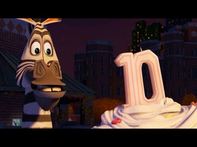 DreamWorks Madagascar | Happy Birthday Song - Alex Wants to Escape | Clip Movie | Kids Movies