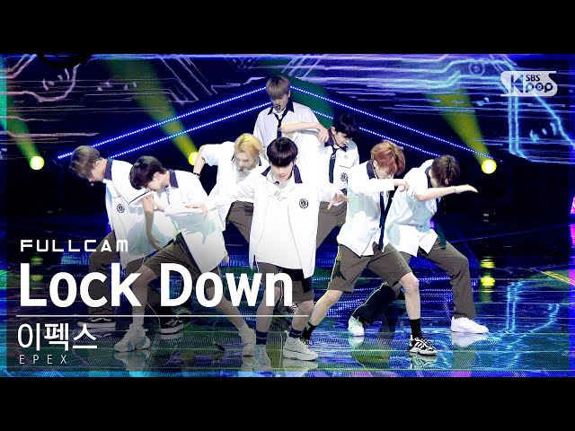 [안방1열 직캠4K] 이펙스 'Lock Down' 풀캠 (EPEX Full Cam)│@SBS Inkigayo_2021.07.04.