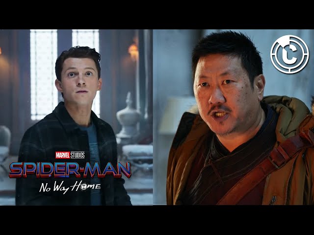 Spider-Man: No Way Home | Peter Meets Wong & Dr. Strange | CineClips