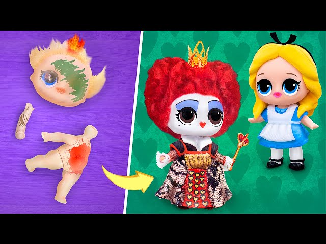 Never Too Old for Dolls! 10 Alice in Wonderland LOL Surprise DIYs