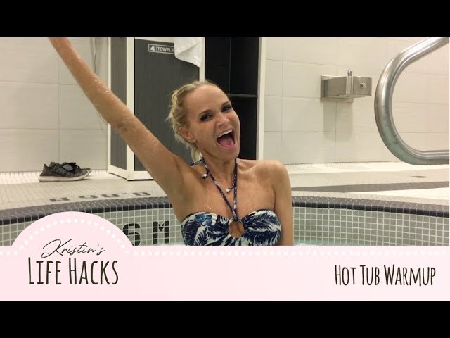 Kristin's Life Hacks: Hot Tub Warm Up