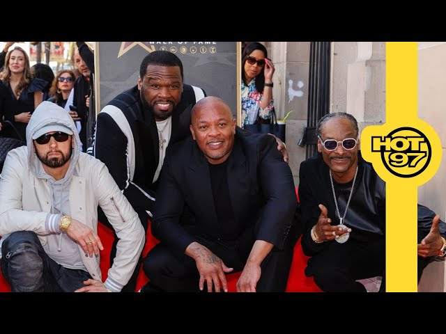 Dr. Dre Officially Gets Star On Hollywood Walk Of Fame