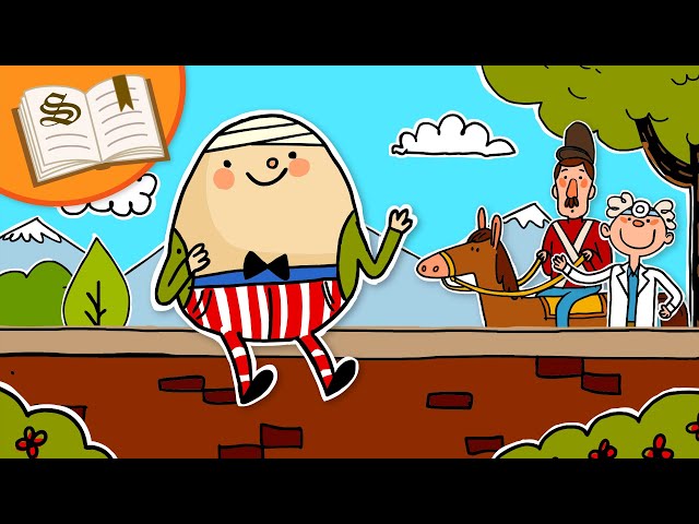 Humpty Dumpty Sat On A Wall | Paper Puppet Playhouse | Storytime