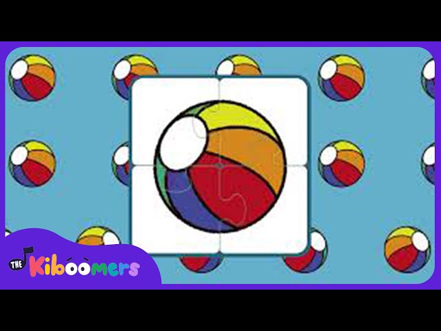 Ball First Words Baby Learning | The Kiboomers | Toddlers | Babies | Educational baby lullaby