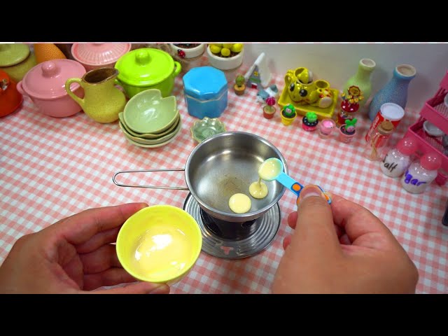 🍪 How to Make Doraemon Pancakes In Miniature Kitchen 🐹 | DIY Mini Food In Real Life
