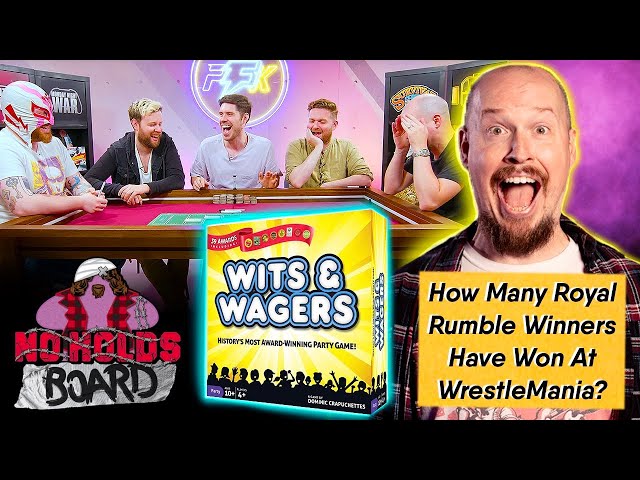 Wits & Wagers... BUT WRESTLING | No Holds Board