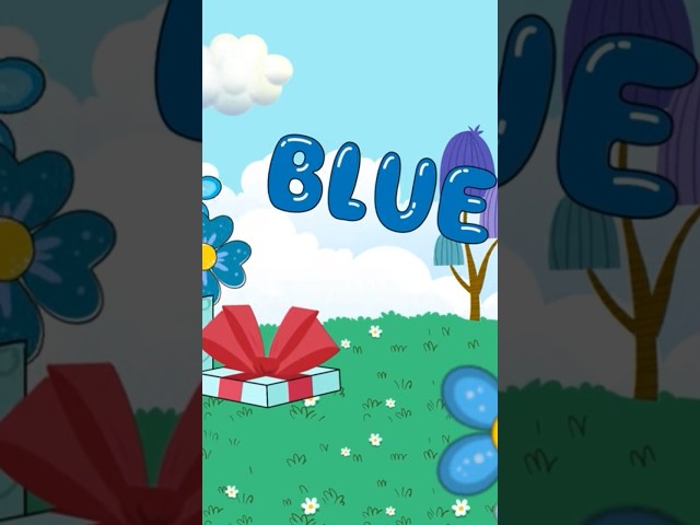 Learn the Catchy Color BLUE Song with THE KIBOOMERS #shorts