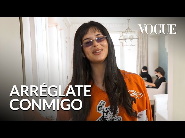Nathy Peluso se prepara y diseña su propio vestido para una red carpet |Vogue México y Latinoamérica
