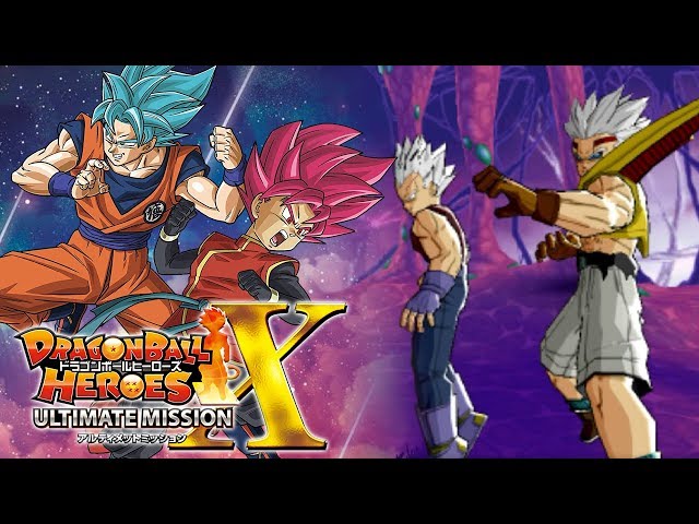 WE GOTTA FIGHT BABY TRUNKS AND BABY VEGETA!!! | Dragon Ball Heroes Ultimate Mission X Gameplay!