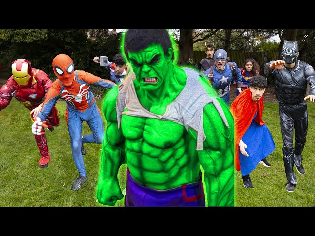 Superhero Transformations! - Avengers VS Hulk