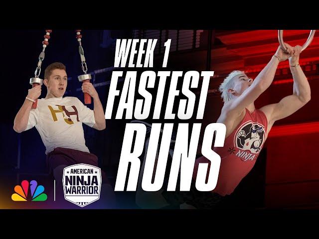 Top 5 Runs from Week 1 of Qualifiers | American Ninja Warrior | NBC