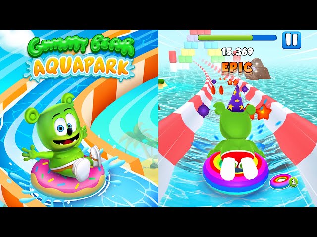 Gummy Bear Aqua Park 🏄 Gummibär Race Game Out Now! iOS & Android