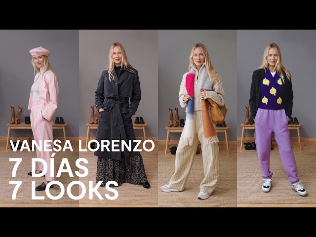 Vanesa Lorenzo: todo lo que viste en una semana | 7 días, 7 looks | Vogue España