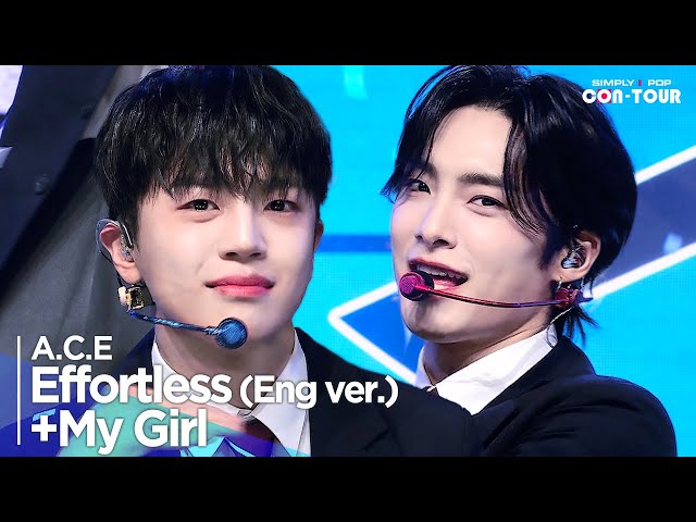 [Simply K-Pop CON-TOUR] A.C.E(에이스) - 'Effortless (Eng ver.) + My Girl' _Simply's Spotlight_ Ep.602