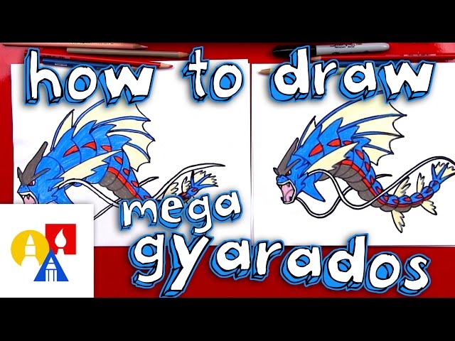 How To Draw Mega Gyarados Pokemon