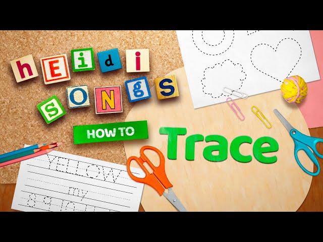 How to Trace - Crafts With Miss Kim