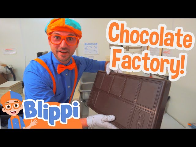 Blippi Visits a Chocolate Factory | Blippi Full Episodes | Educational Videos for Kids | Blippi Toys