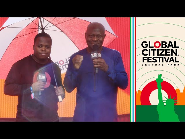 Gilbert Houngbo & Nkosana Butholenkosi Masuku Call for Job Creation | Global Citizen Festival 2023